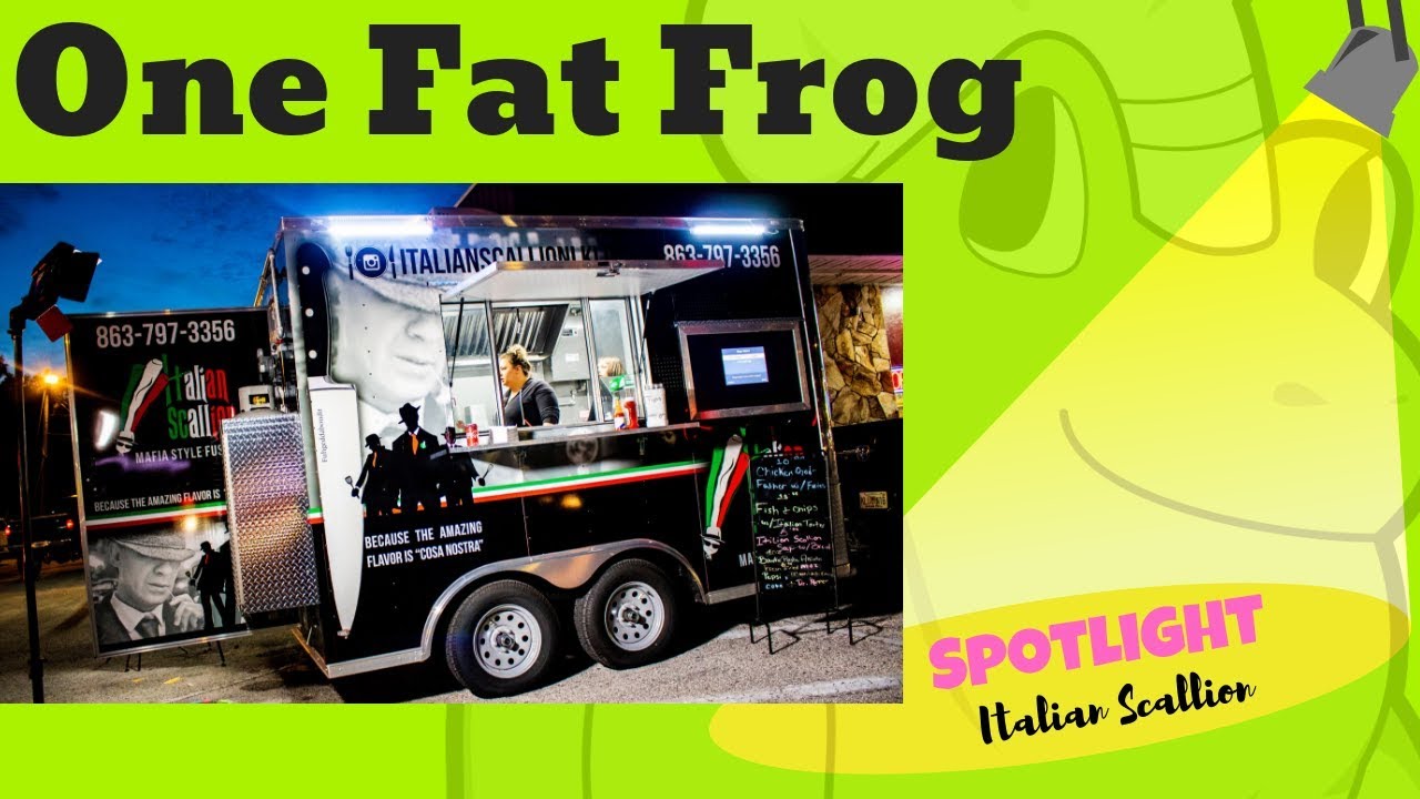 This Food Trailer made by One Fat Frog has a fusion of Italian, Spanish and French Deliciousness - YouTube