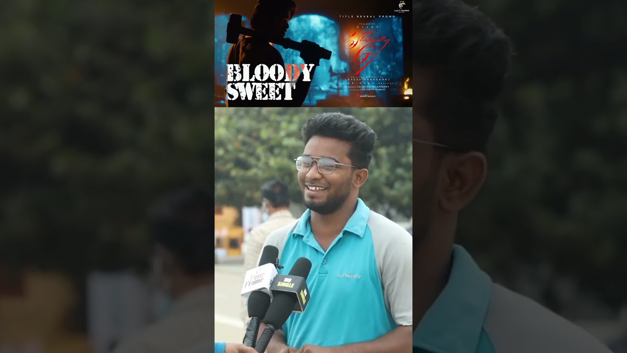 என்ன டா Promo இது ?😑 | LEO-Bloody Sweet Promo Review | 