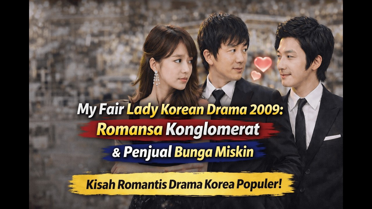 My Fair Lady Korean Drama 2009: Romansa Konglomerat & Penjual Bunga Miskin