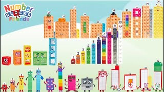 04:18 Minutes Compilation Unboxing Mathlink Cubes Numberblocks 1 100 Activity Set! Satisfying ASMR