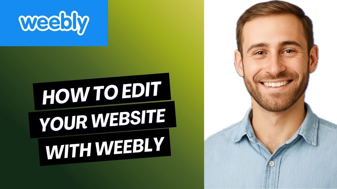 How To Edit Your Website With Weebly (Full Guide) - YouTube