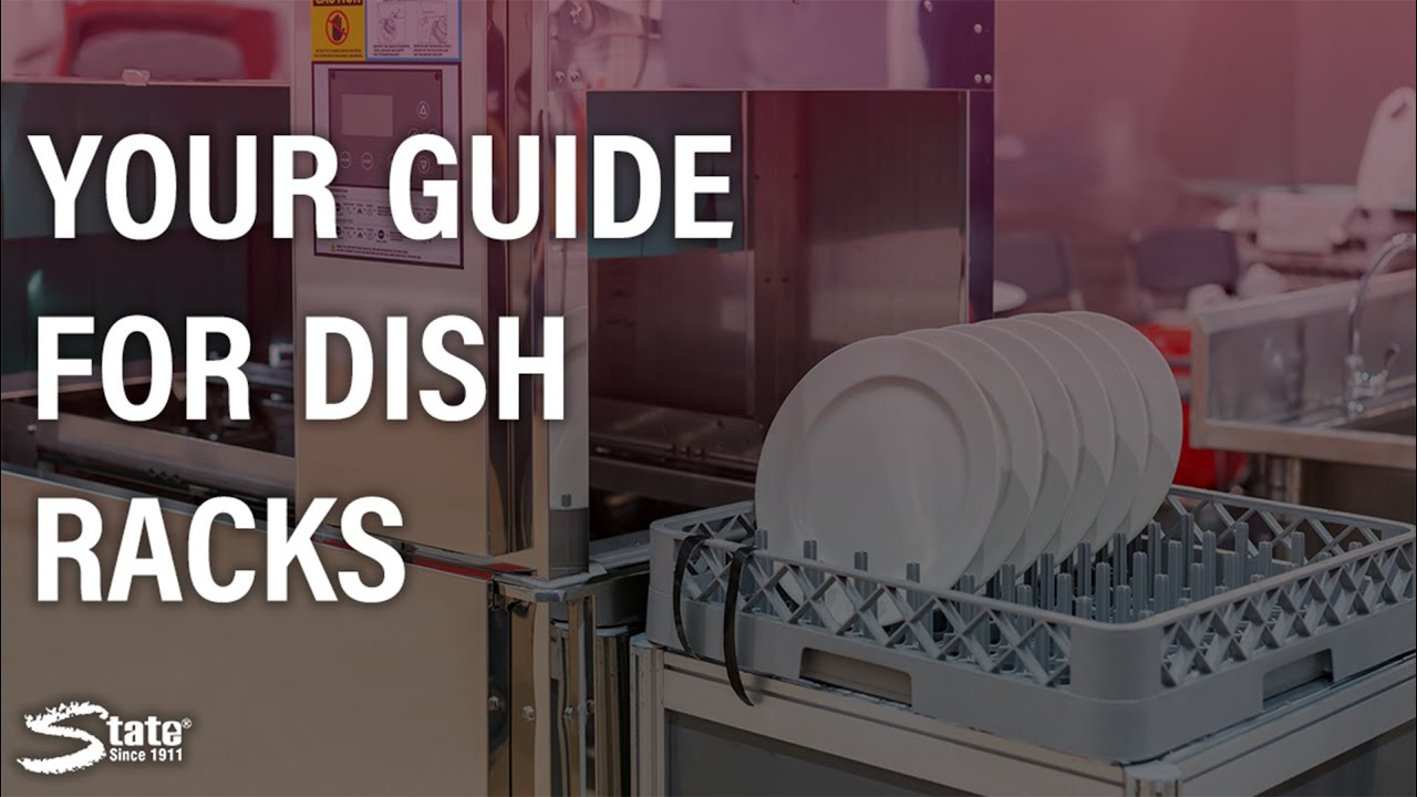 Guide to DISH RACKS for Commercial Dish Machines - YouTube