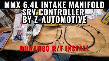 MMX 6.4 Intake Manifold SRV Controller Valve Harness Install Durango R/T