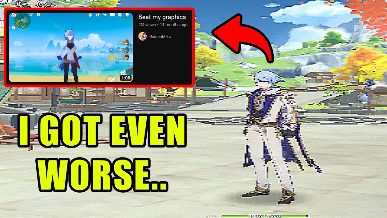 RE: "Beat my graphics" video response | Genshin Impact