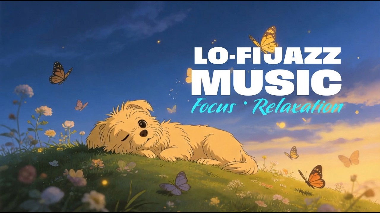 Jazzy Lo-fi Beats for Focus, Relaxation • Choose the harder paw-th when it leads to truth