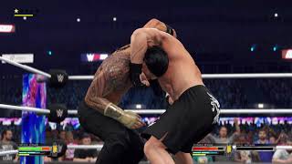 WWE WrestleMania 38: Brock Lesnar vs Roman Reigns (WWE 2K22) screenshot 2