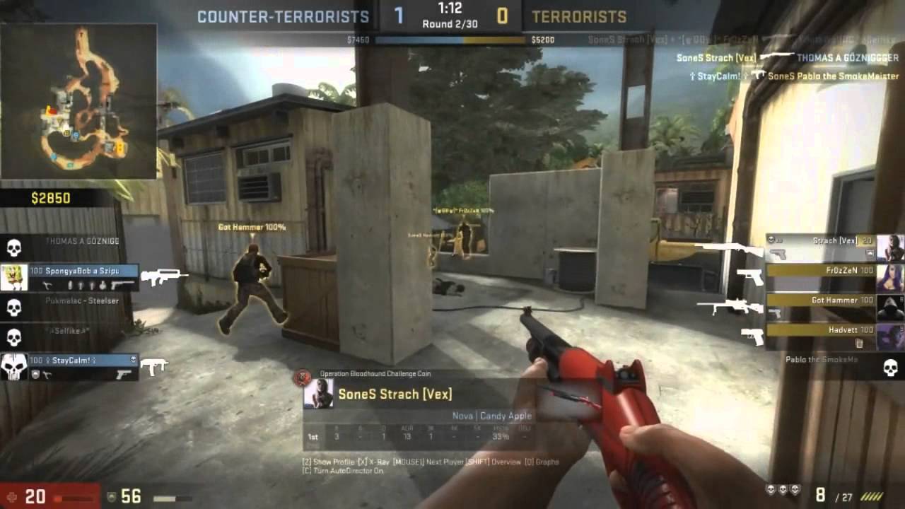 ANGLE WITH A SHOTGUN (CS:GO Highlights) - YouTube