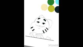 Drawing gumball
