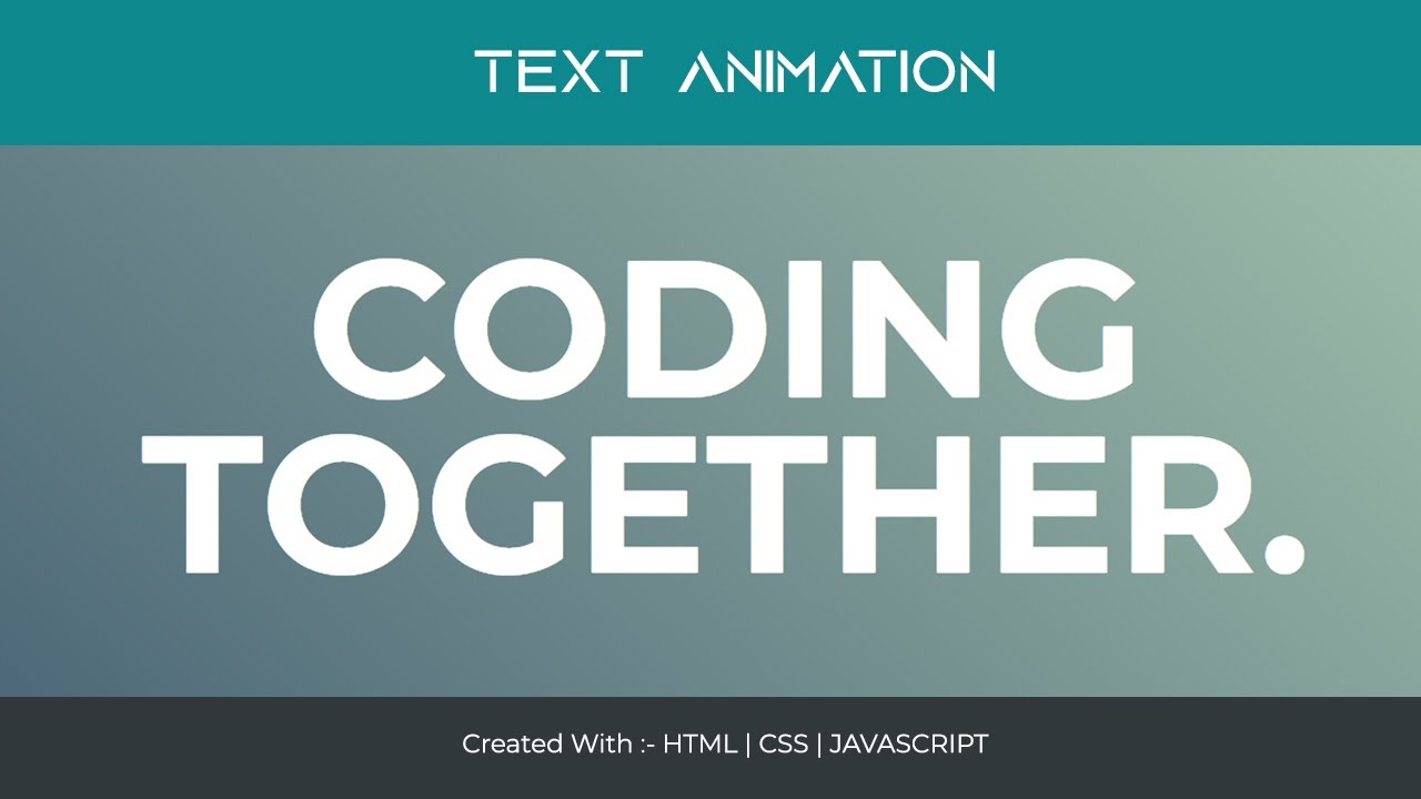 creative text animation | text animation with keyframes | cool text ...