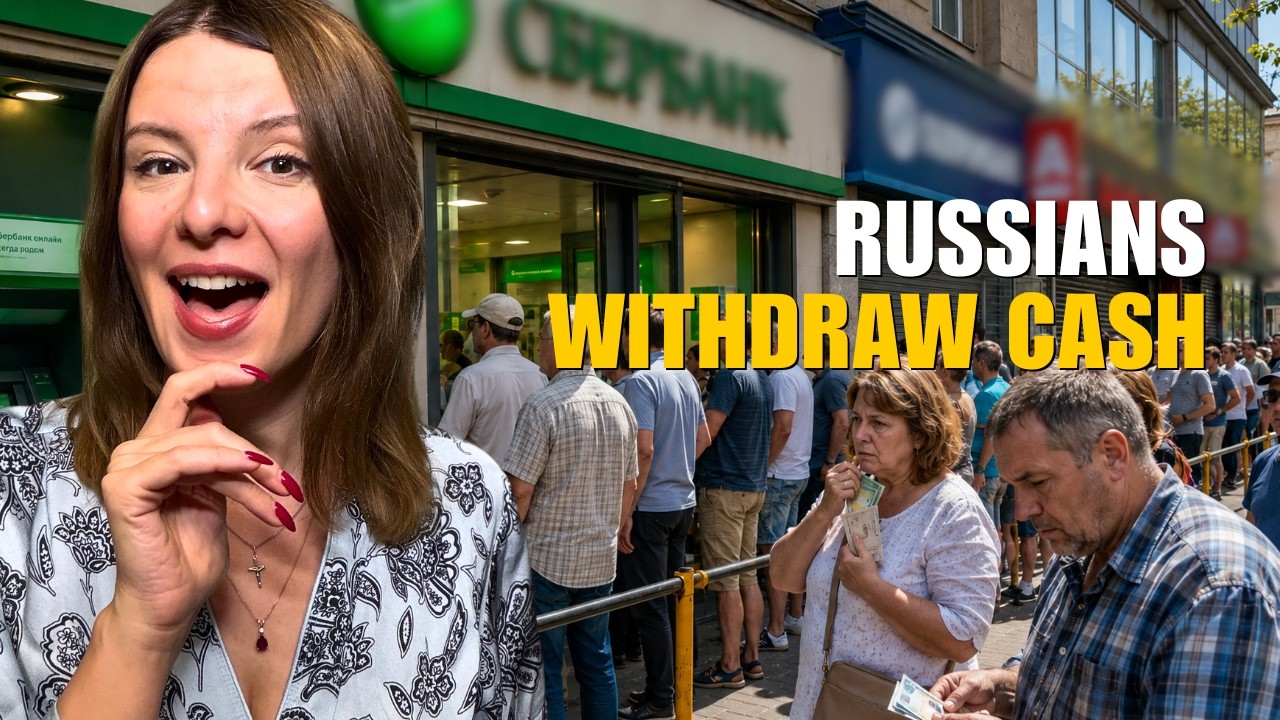 RUSSIANS RUN FOR CASH: BANKS CLOSING ACROSS RUSSIA Vlog 1508: War in Ukraine