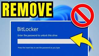 How To Remove BitLocker In Dell Laptop (Windows 11)