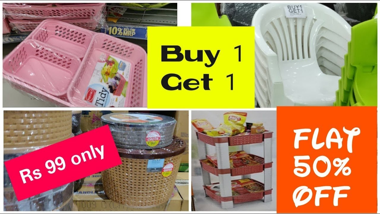 Reliance Smart Cheapest Organizers /Baskets/Racks/Containers Buy 1