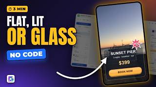 Shapes in Playable Ads: 3D Buttons and Glass Panels (No Code)