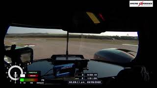 From Simracing to a real LMP3 race car - Lea Mauer driving the first time ever on a race track