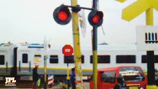 Perlintasan Kereta Api Jpl 81 Kh. Agus Salim, Kota Bekasi, Jawa Barat