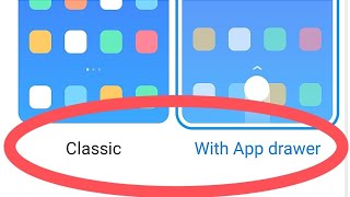 How To Remove App Drawer In Mi Phone | App Drawer Kaise Hataye
