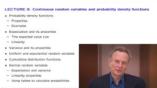 Famous L08.1 Lecture Overview Profile