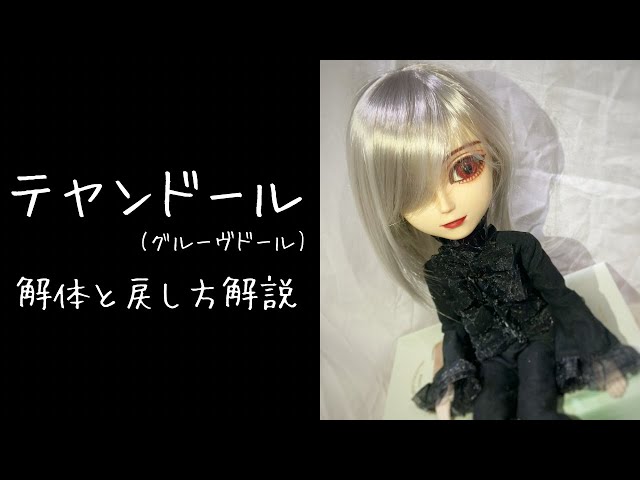 テヤン(プーリップ)頭部解体・アイギミック戻し方【カスタム・アイ交換