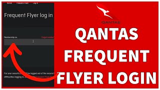 Qantas Frequent Flyer Login | Access To Qantas Frequent Flyer (2023) screenshot 4