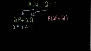 Evaluating and Writing Algebraic Expressions Profile