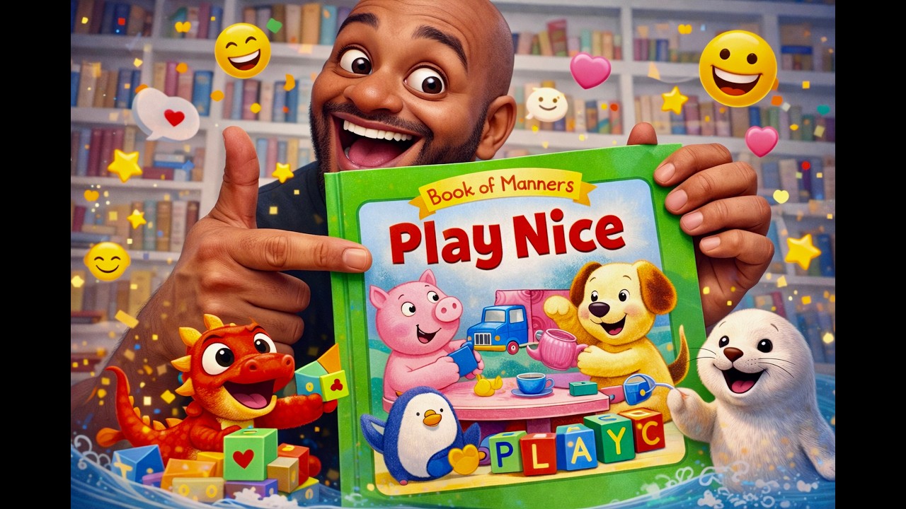 READ With Mr. A TODAY! | “PLAY NICE” **PRODUCT GIVEAWAY AT THE END!!!**
