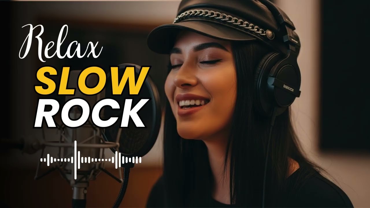 [RELAX Slow Rock Music 🎧] Tranquil Rain Dreams | Soft Rock for Stress-Free Nights