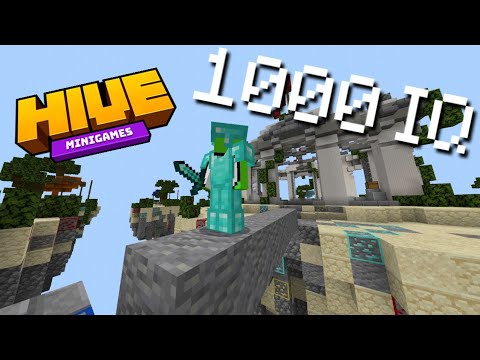 Hive Skywars with 1000 iQ