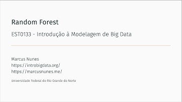 Random Forest - Introdução à Modelagem de Big Data - Semana 10