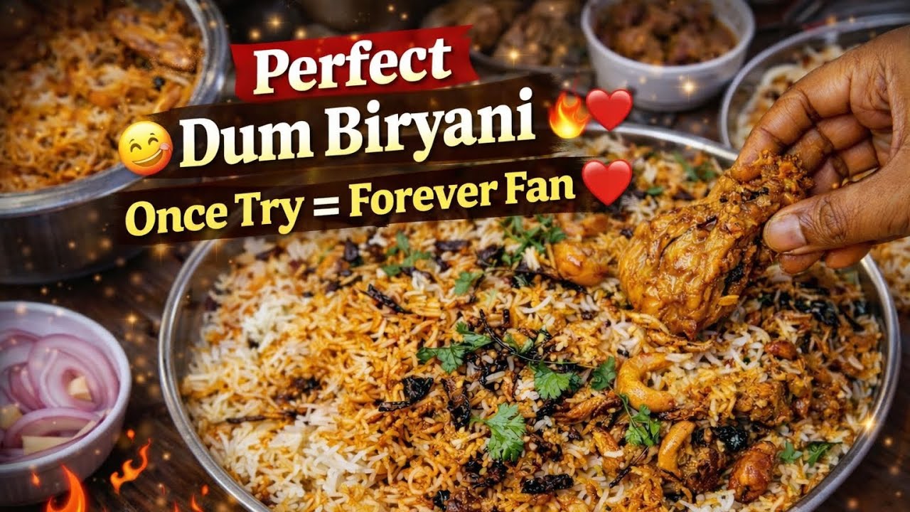 Easy ga Dum biryani cheyyachu 😋#biryani #biryanirecipe #food #foodie #tirupati #trending 