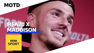 Playing Fifa 20 with James Maddison & upgrading his own stats | MOTDx