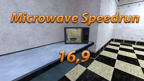 Half Life Microwave% speedrun on phone in 16,9