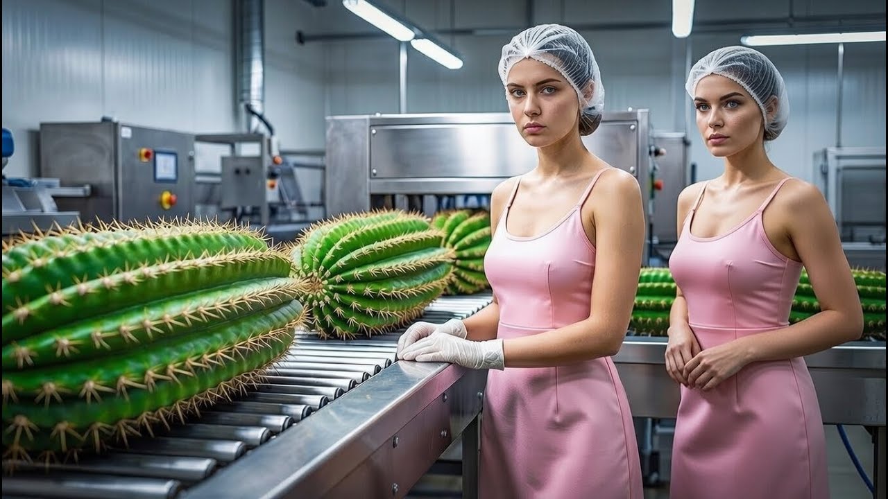 Giant Cactus Juice Factory Exposed | Scale Hub - YouTube