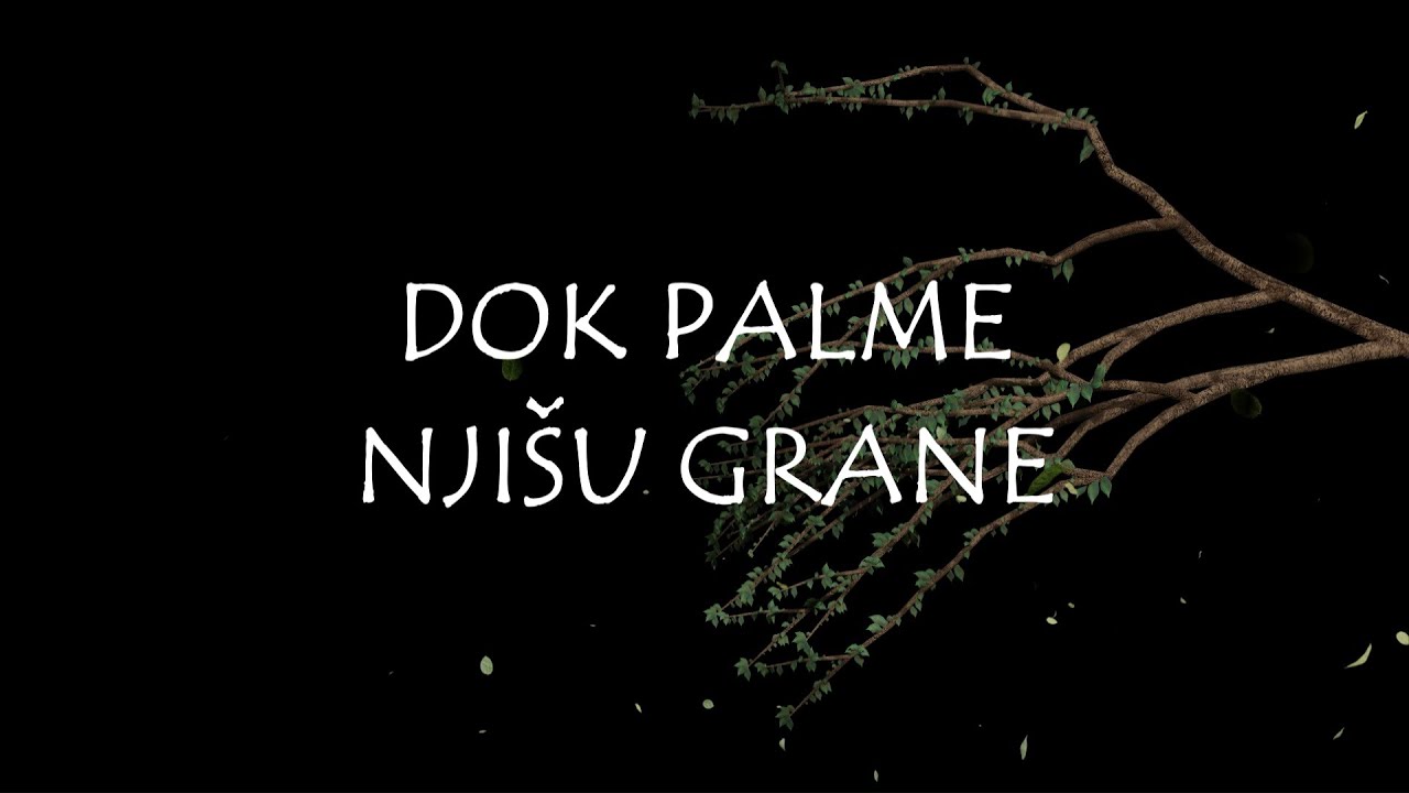 Dubrovački trubaduri - Dok palme njišu grane (Official lyric video)
