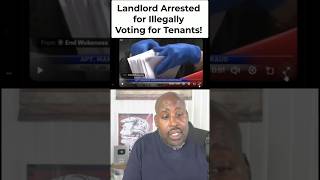 Democrat Landlord in PRISON for ILLEGALLY Voting for Tenants! #politics #elections