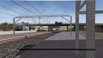 MSTS OPEN RAILS ACTIVITY OF Push-Pull Kalyan WAP7 with 22221 HAZRAT NIZAMUDDIN RAJDHANI EXPRESS.