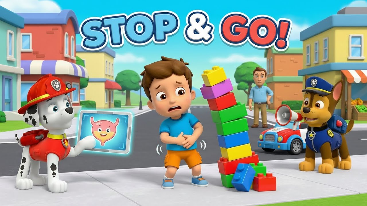 The Potty Wiggle Problem! How PAW Patrol Saves the Day| Junior Rescue Team