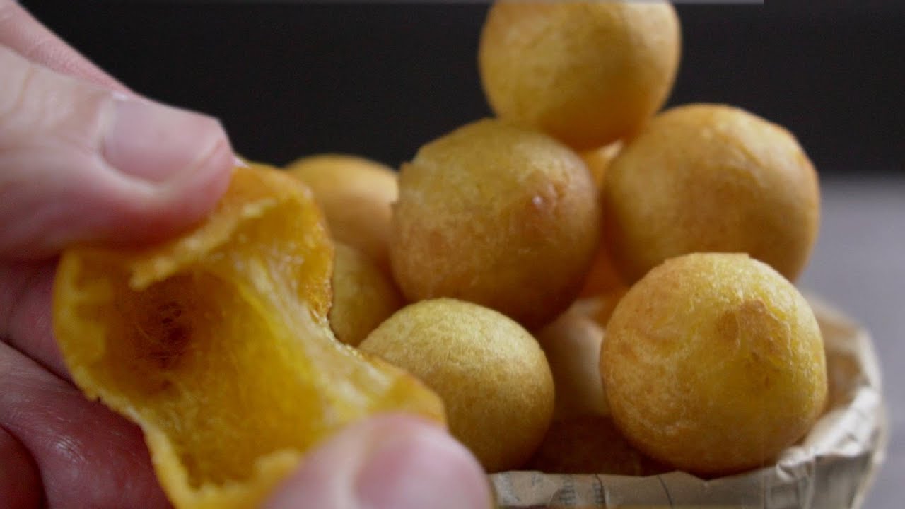 Fried Sweet Potato Ball Everyone Should Try! Super Chewy! YouTube