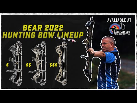 NEW 2022 Bear Compound Hunting Bows (Refine EKO, Resurgence, Species)