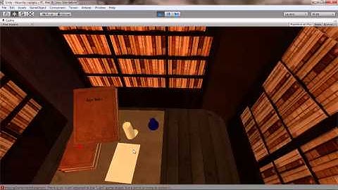 Object Interaction through mouse rotation