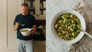 How To Make My Cucumber Crunch Salad - Chris Cooks
