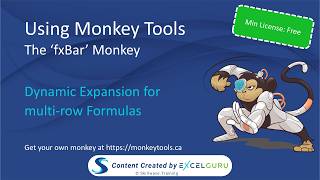Using Monkey Tools - fxBar Monkey - Resizing Formula Bar Automatically