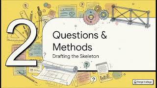 Drafting the Proposal Outline — Forge College
