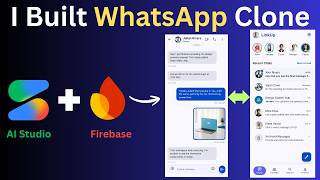 I Built My Own WhatsApp Clone Messenger App Using Google AI Studio | Deploy & Earn Money 💵 From App