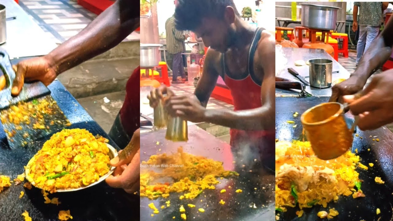 Making Non Veg Kothu Parotta At Street Food Pondicherry In India YouTube Making Non Veg Kothu Parotta At Street Food Pondicherry In India YouTube