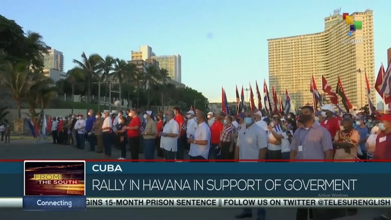 Cuba: People support the government