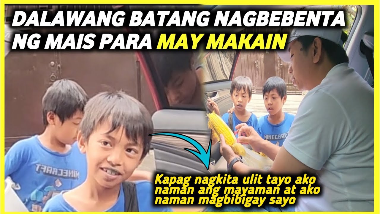 MAGKAPATID NA NAGBIBINTA NG MAIS SA MURANG EDAD PARA MAY MAKAIN SILA // DADDY FRANKIE VLOGS