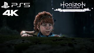 Horizon Zero Dawn Remastered - Aloy Falls 4K PS5