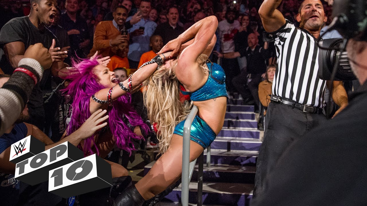 Brawls in the crowd - WWE Top 10