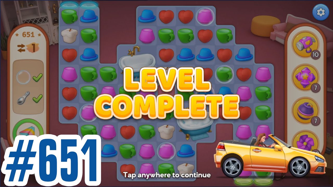 My Home Design Dreams Level 651 - Gameplay Walkthrough Story - YouTube