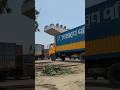 General Transport crossing the dangerous rail gate #automobile #railtrack #roadcrossing